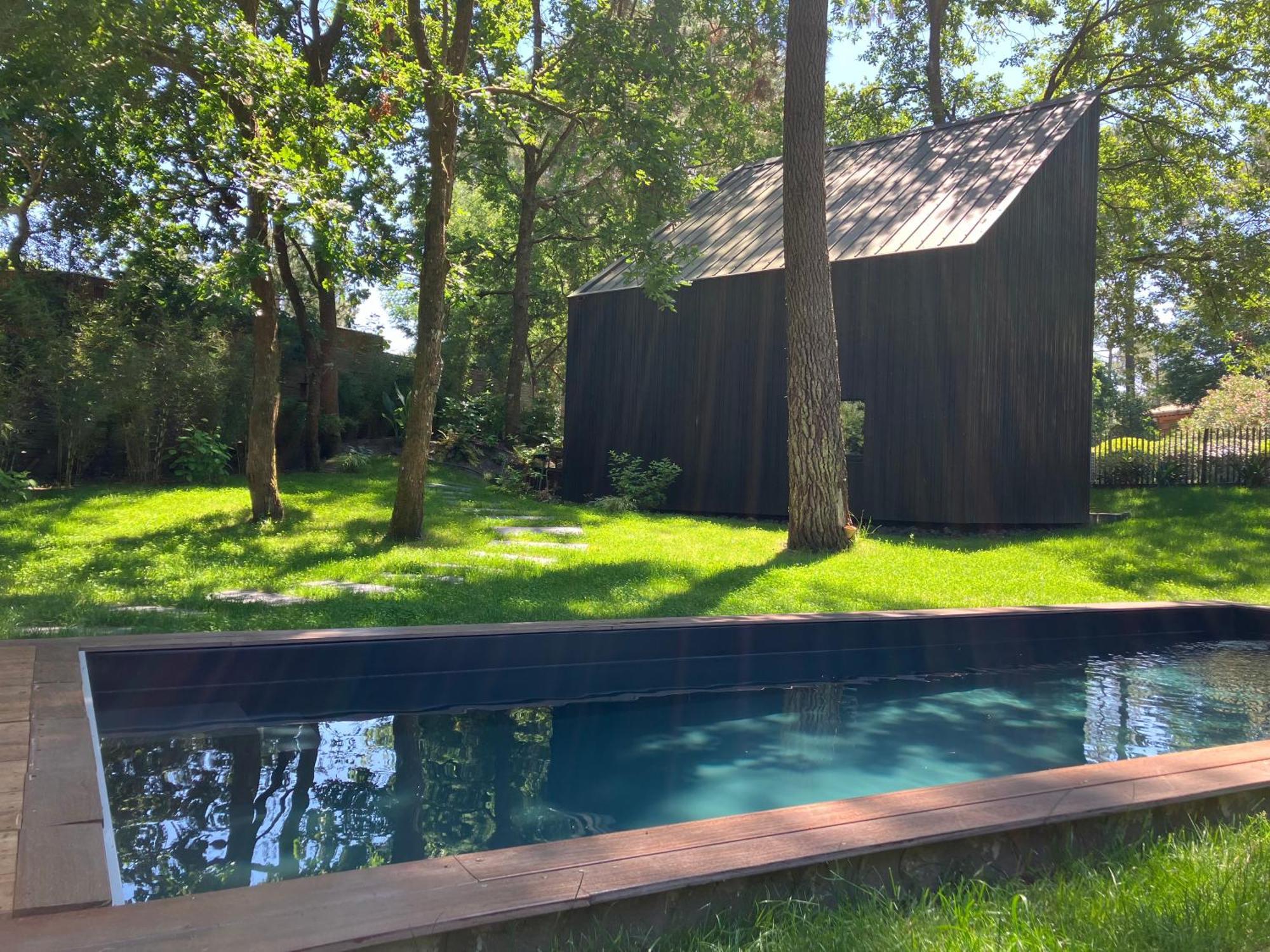 Nouveau - Ecolodge 'Calme Et Nature' - Avec Piscine Au Golf-Lac De Biscarrosse - Couchage 2 Personnes Eksteriør billede