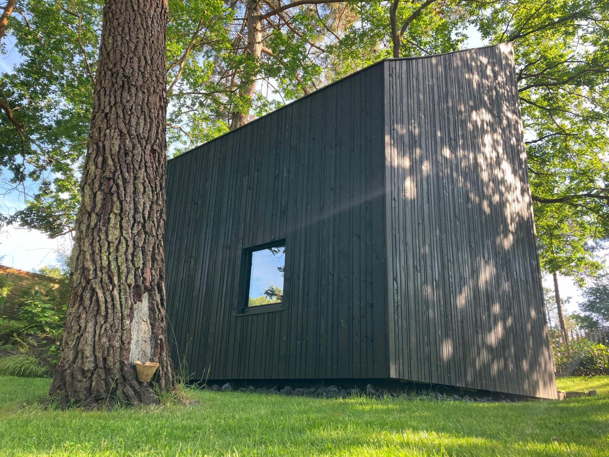 Nouveau - Ecolodge 'Calme Et Nature' - Avec Piscine Au Golf-Lac De Biscarrosse - Couchage 2 Personnes Eksteriør billede
